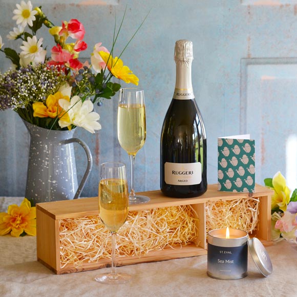 The Prosecco and Candle Gift
